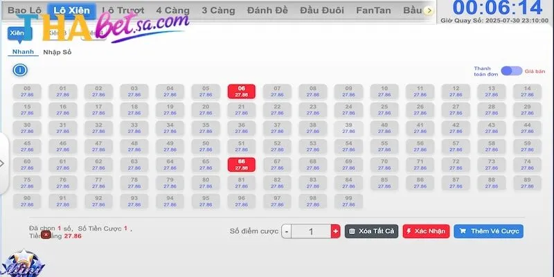 MUA VÉ XỔ SỐ THABET AN TOÀN - NHẬN THƯỞNG CỰC ĐÃ 3 Chọn mua vé xổ số Thabet theo nhu cầu