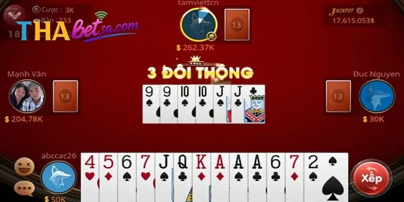 ĐÁNH BÀI ONLINE THABET MỞ RA THẾ GIỚI ĐỎ ĐEN CHẤT LƯỢNG 3 Tiến Lên Miền Nam cực hay tại Thabet