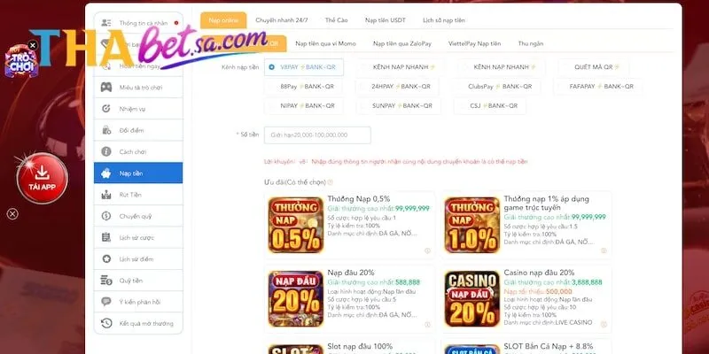 HƯỚNG DẪN ĐẶT CƯỢC THỂ THAO THABET CHI TIẾT NHẤT 3 Hướng dẫn đặt cược thể thao Thabet hoàn thành giao dịch